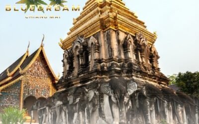 Oldest temple in Chiang Mai just around the corner